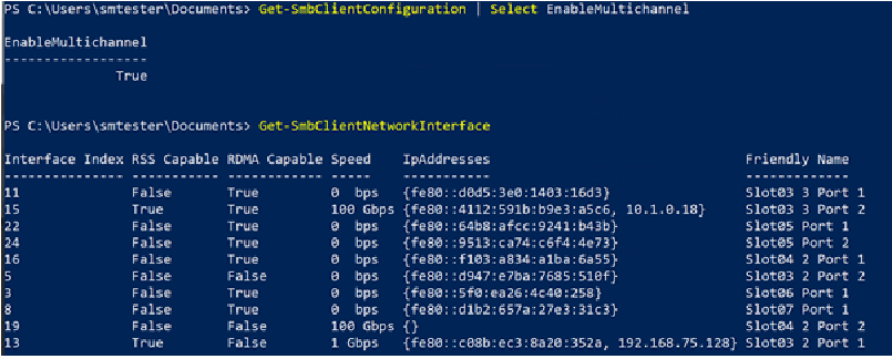 Windows Powershell Multichannel